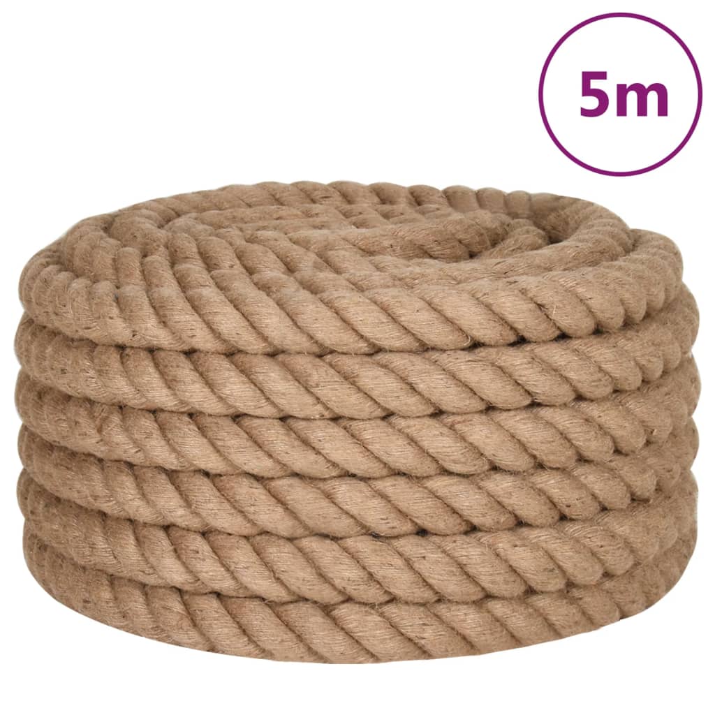 8720845762629_a_en_hd_1 vidaXL Jute Rope 5 m Long 36 mm Thick - Image 2