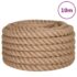 vidaXL Jute Rope 10 m Long 36 mm Thick - Image 2