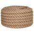 vidaXL Jute Rope 10 m Long 36 mm Thick - Image 3