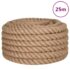 vidaXL Jute Rope 25 m Long 36 mm Thick - Image 2