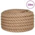 vidaXL Jute Rope 10 m Long 40 mm Thick - Image 2