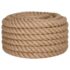 vidaXL Jute Rope 10 m Long 40 mm Thick - Image 3