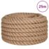 vidaXL Jute Rope 25 m Long 40 mm Thick - Image 2