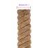 vidaXL Jute Rope 10 m Long 60 mm Thick - Image 6