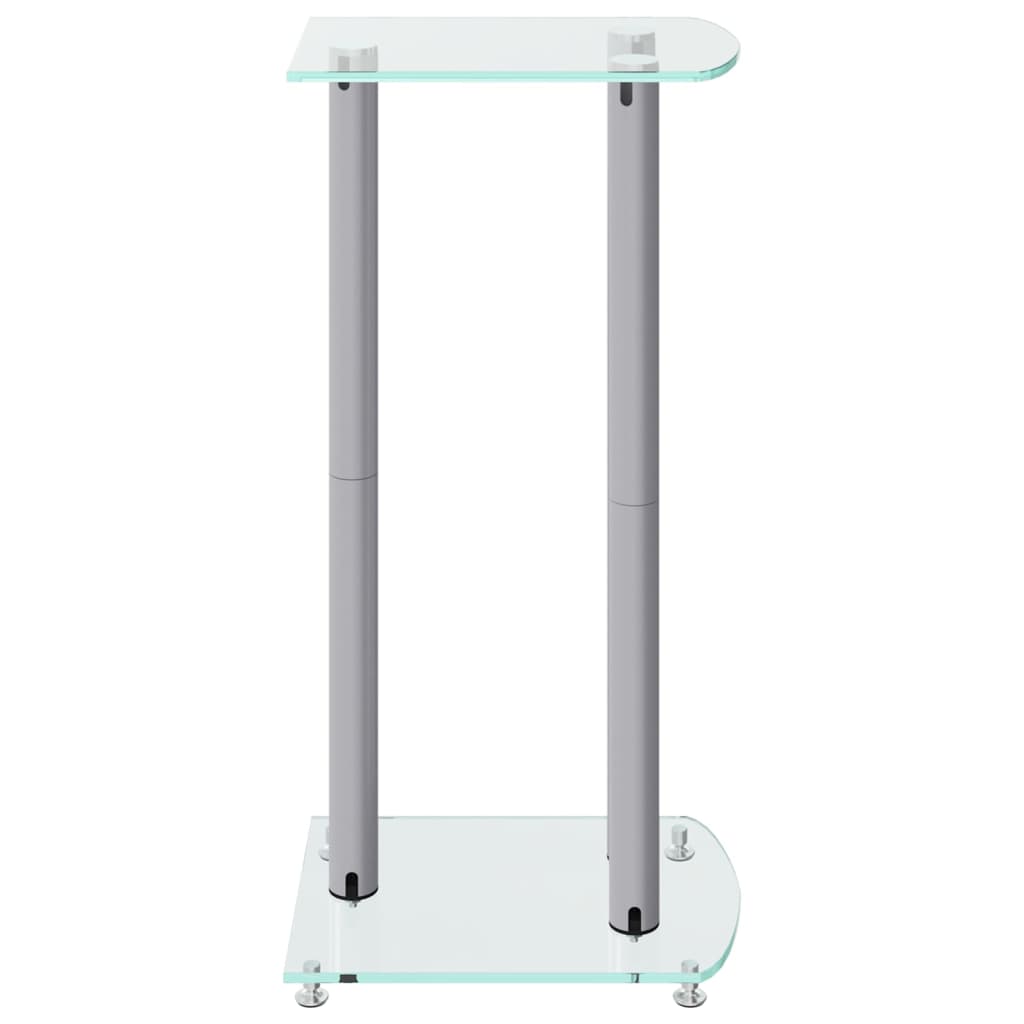 8720845762728_g_en_hd_3 vidaXL Speaker Stands 2 pcs Silver Tempered Glass 3 Pillars Design - Image 5