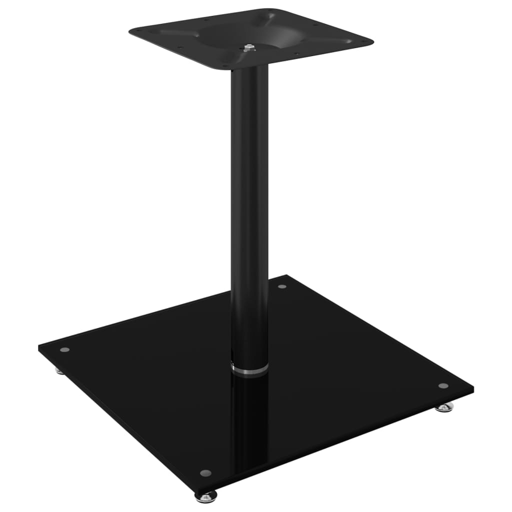 8720845762810_g_en_hd_1 vidaXL Speaker Stands 2 pcs Black Tempered Glass 1 Pillar Design - Image 3