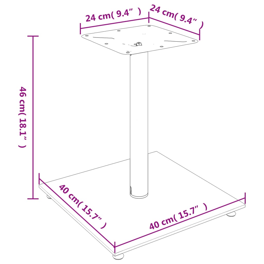 8720845762810_g_en_hd_5 vidaXL Speaker Stands 2 pcs Black Tempered Glass 1 Pillar Design - Image 7