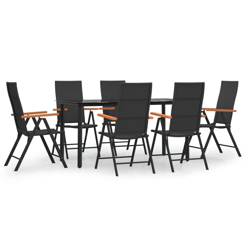 8720845763251_a_en_hd_1 vidaXL 7 Piece Garden Dining Set Black and Brown Poly Rattan - Image 2