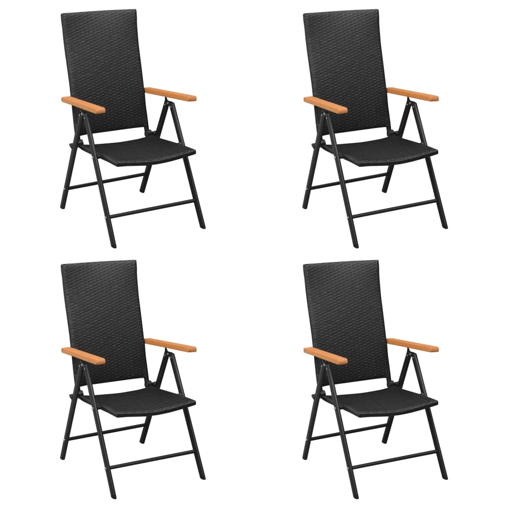 8720845763282_g_en_hd_2 vidaXL 5 Piece Garden Dining Set Black and Brown Poly Rattan - Image 4
