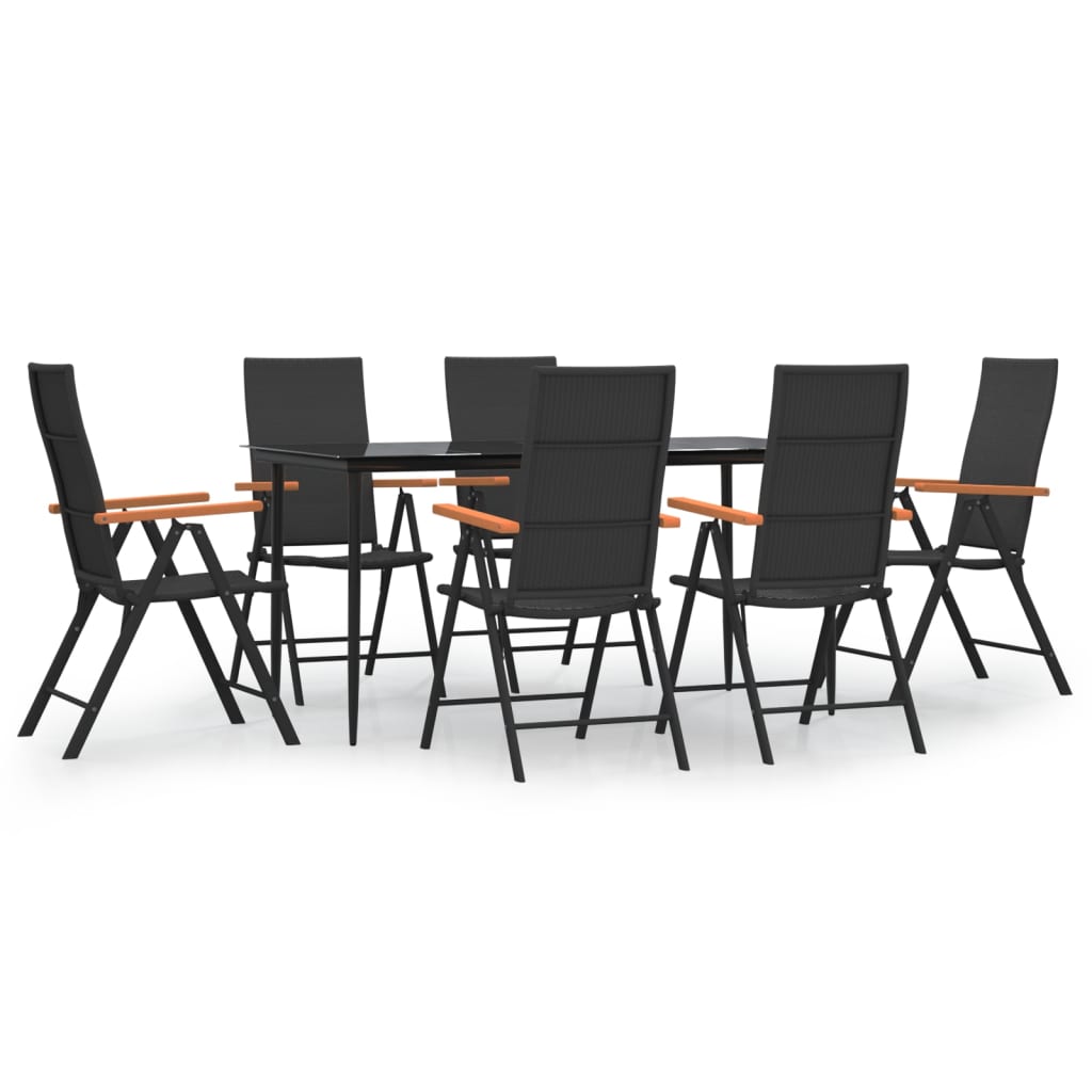 8720845763299_a_en_hd_1 vidaXL 7 Piece Garden Dining Set Black and Brown Poly Rattan - Image 2