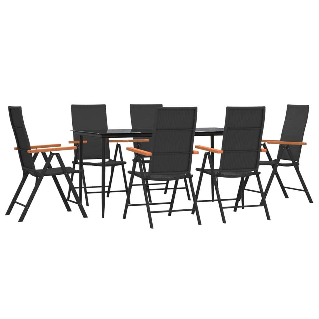 8720845763299_g_en_hd_1 vidaXL 7 Piece Garden Dining Set Black and Brown Poly Rattan - Image 3