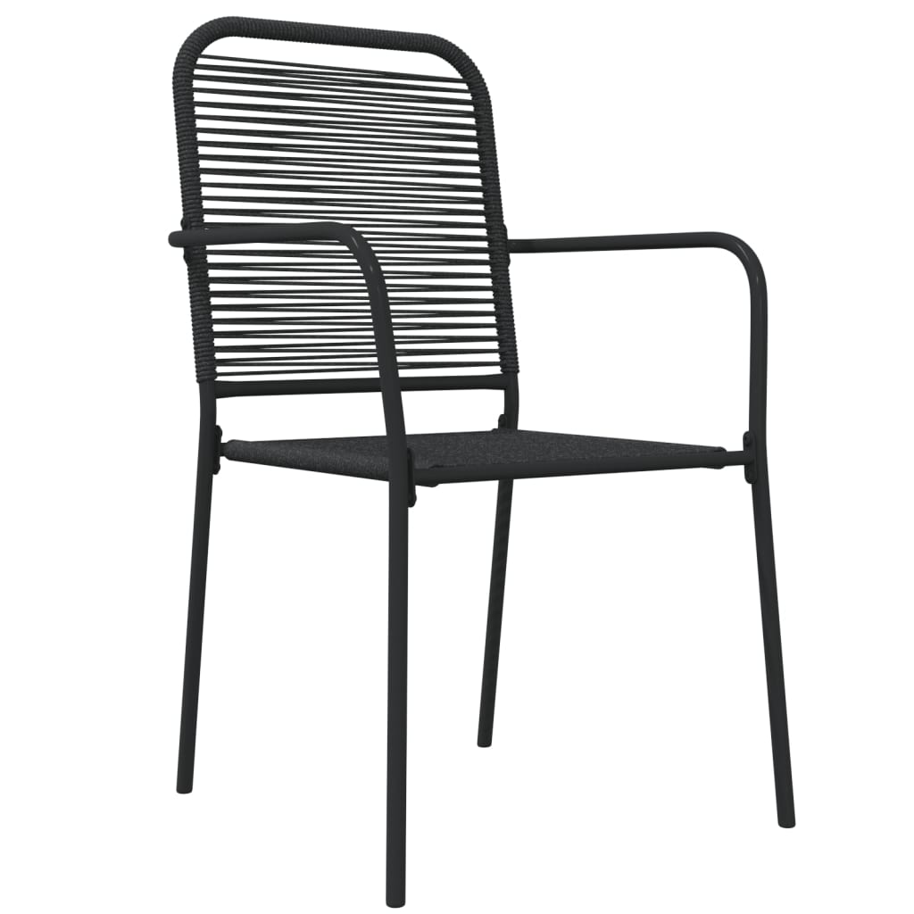 8720845763442_g_en_hd_3 vidaXL 5 Piece Garden Dining Set Black Cotton Rope and Steel - Image 5
