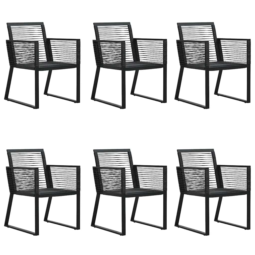 8720845763534_g_en_hd_2 vidaXL 7 Piece Garden Dining Set Black PVC Rattan - Image 4