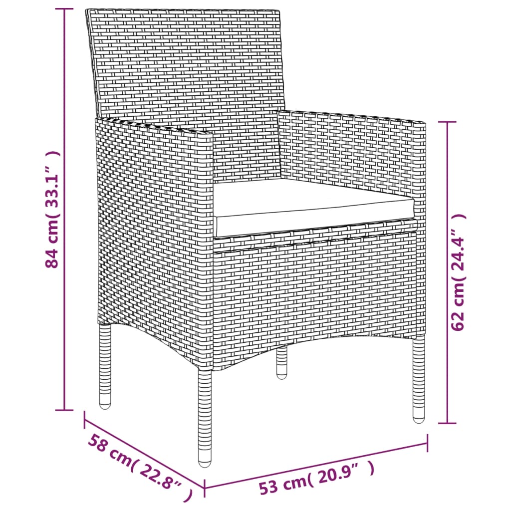 8720845764081_g_en_hd_8 vidaXL 5 Piece Garden Dining Set with Cushions Grey and Black - Image 10