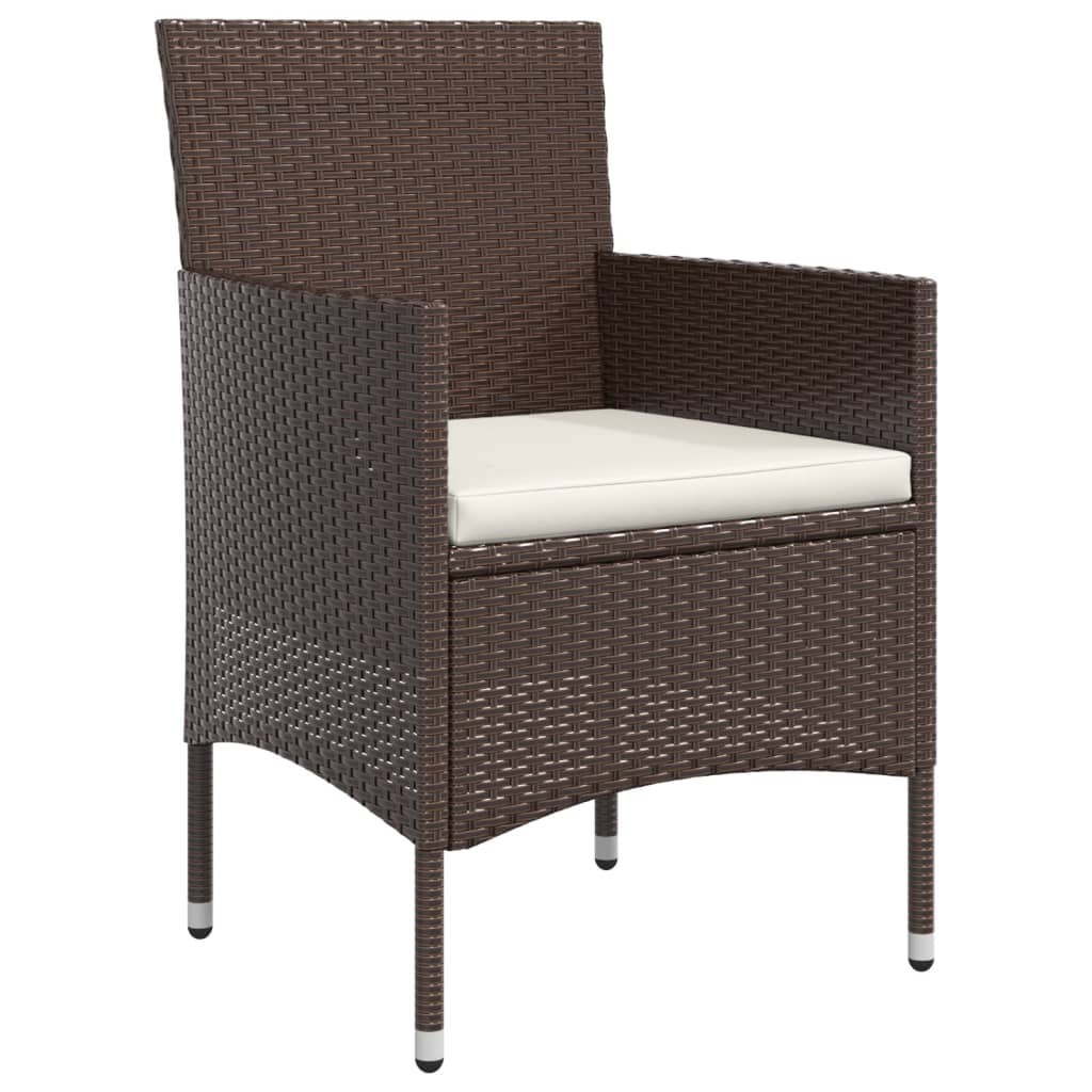 8720845764166_g_en_hd_3 vidaXL 5 Piece Garden Dining Set with Cushions Brown and Black - Image 5