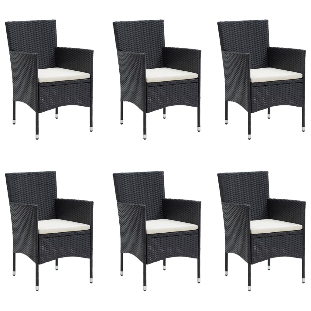 8720845764210_g_en_hd_2 vidaXL 7 Piece Garden Dining Set with Cushions Black - Image 4