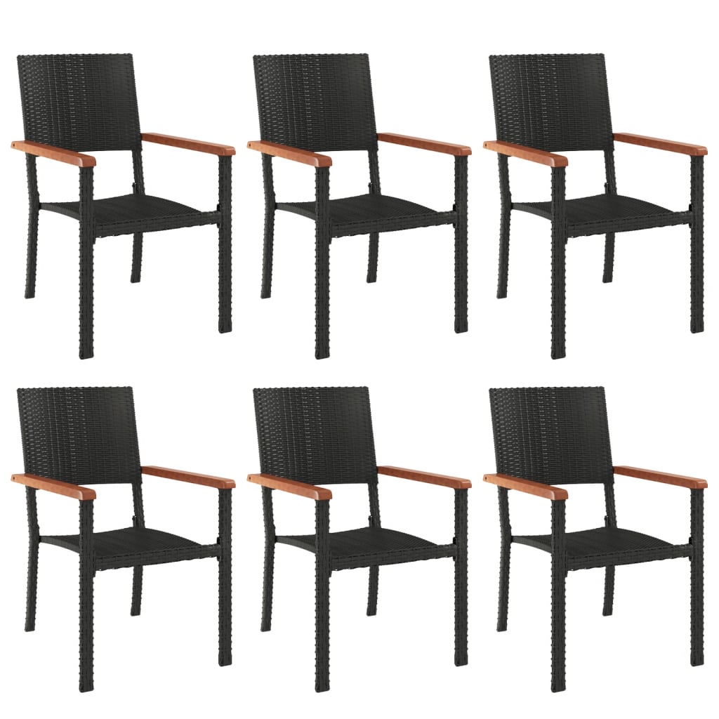8720845764852_g_en_hd_2 vidaXL 7 Piece Garden Dining Set Black Poly Rattan - Image 4
