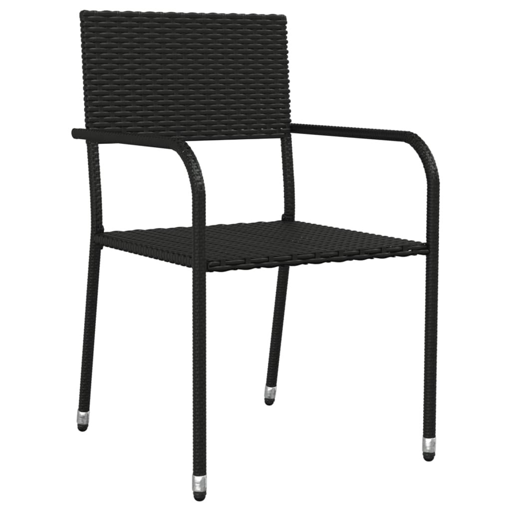 8720845765620_g_en_hd_2 vidaXL 5 Piece Garden Dining Set Black Poly Rattan - Image 4