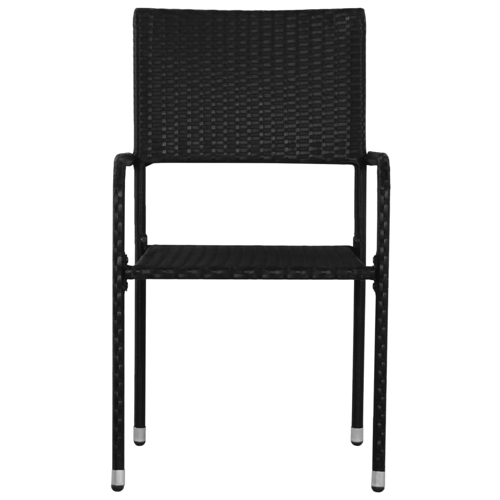 8720845765620_g_en_hd_3 vidaXL 5 Piece Garden Dining Set Black Poly Rattan - Image 5