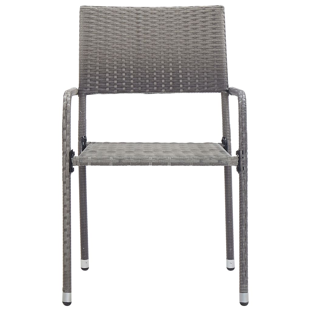 8720845765668_g_en_hd_3 vidaXL 5 Piece Garden Dining Set Grey Poly Rattan - Image 5
