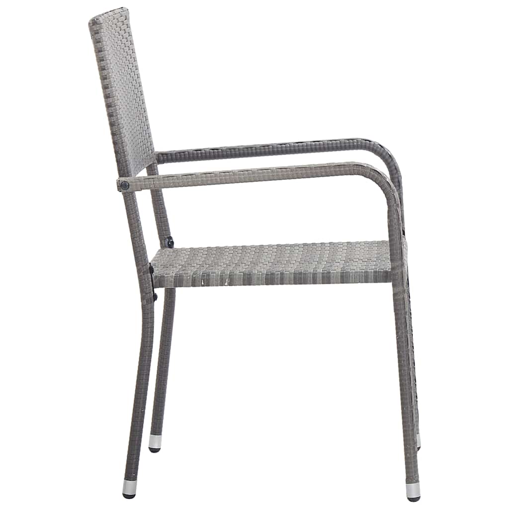 8720845765675_g_en_hd_3 vidaXL 7 Piece Garden Dining Set Grey Poly Rattan - Image 5