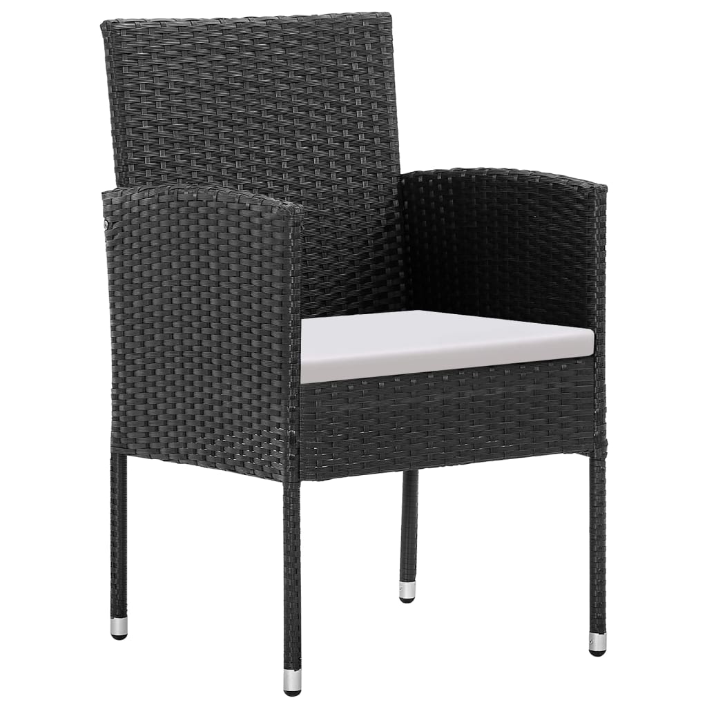 8720845765828_g_en_hd_3 vidaXL 5 Piece Garden Dining Set with Cushions Black Poly Rattan - Image 5