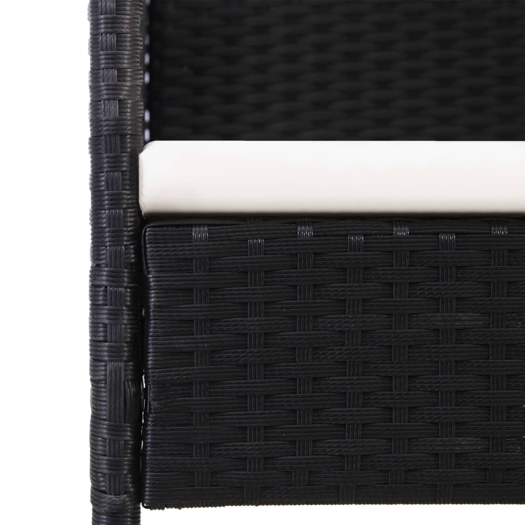 8720845765828_g_en_hd_4 vidaXL 5 Piece Garden Dining Set with Cushions Black Poly Rattan - Image 6