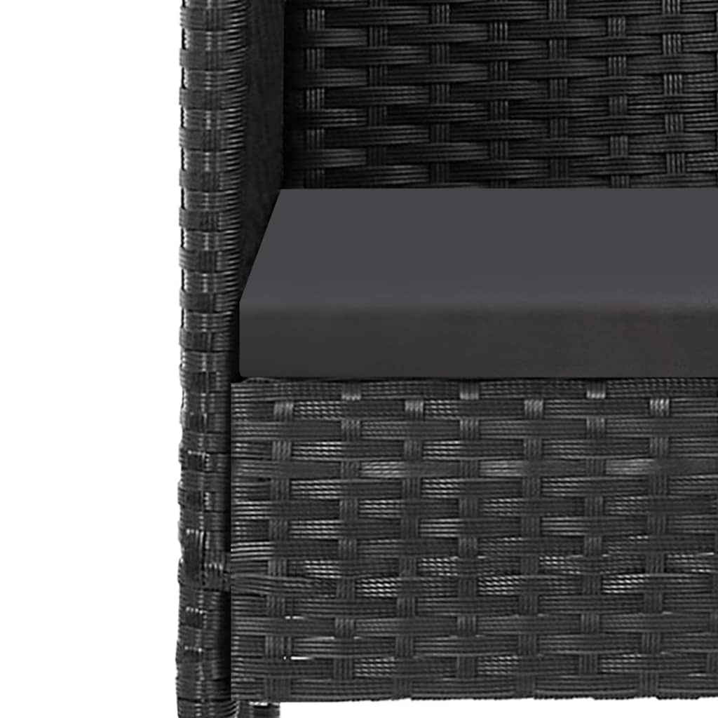 8720845765903_g_en_hd_4 vidaXL 5 Piece Garden Dining Set with Cushions Black Poly Rattan - Image 6