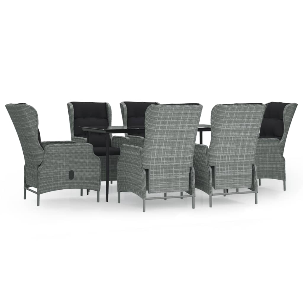8720845766115_a_en_hd_1 vidaXL 7 Piece Garden Dining Set Light Grey Poly Rattan - Image 2
