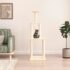 vidaXL Cat Tree with Sisal Scratching Posts Cream 149 cm