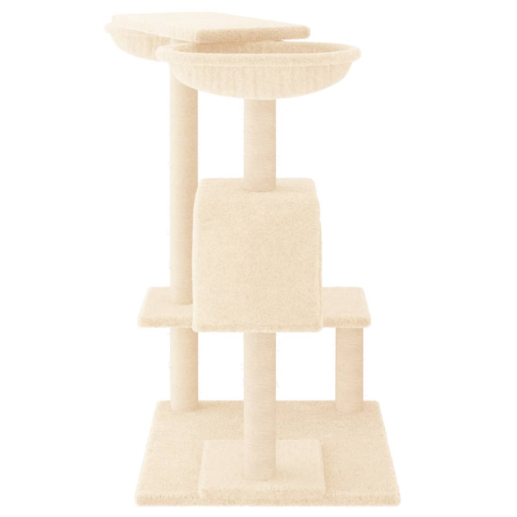 8720845767037_g_en_hd_2 vidaXL Cat Tree with Scratching Posts Cream 82 cm - Image 4