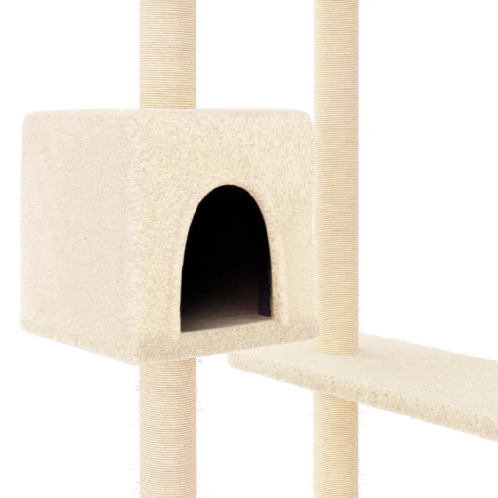 8720845767037_g_en_hd_4 vidaXL Cat Tree with Scratching Posts Cream 82 cm - Image 6