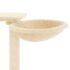 vidaXL Cat Tree with Scratching Posts Cream 82 cm - Image 7