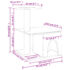vidaXL Cat Tree with Sisal Scratching Posts Light Grey 48 cm - Image 7