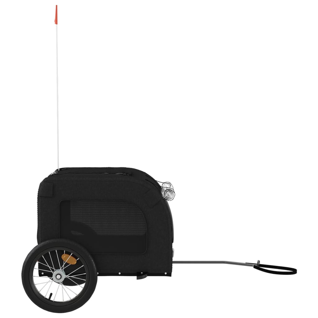 8720845769208_g_en_hd_4 vidaXL Pet Bike Trailer Black Oxford Fabric and Iron - Image 6