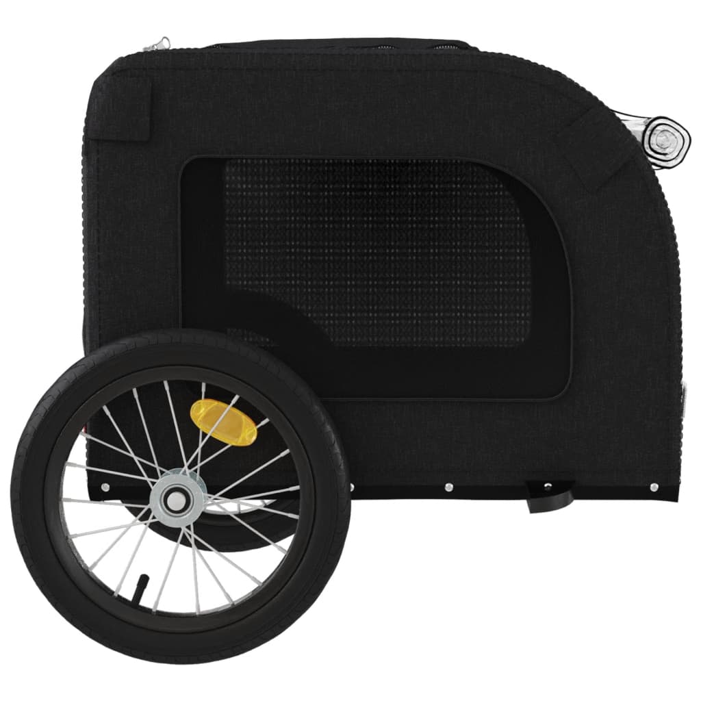 8720845769208_g_en_hd_5 vidaXL Pet Bike Trailer Black Oxford Fabric and Iron - Image 7