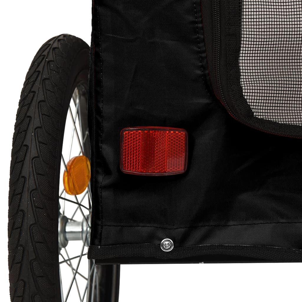 8720845769208_g_en_hd_8 vidaXL Pet Bike Trailer Black Oxford Fabric and Iron - Image 10