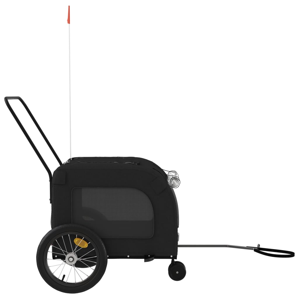 8720845769413_g_en_hd_4 vidaXL Pet Bike Trailer Black Oxford Fabric and Iron - Image 6