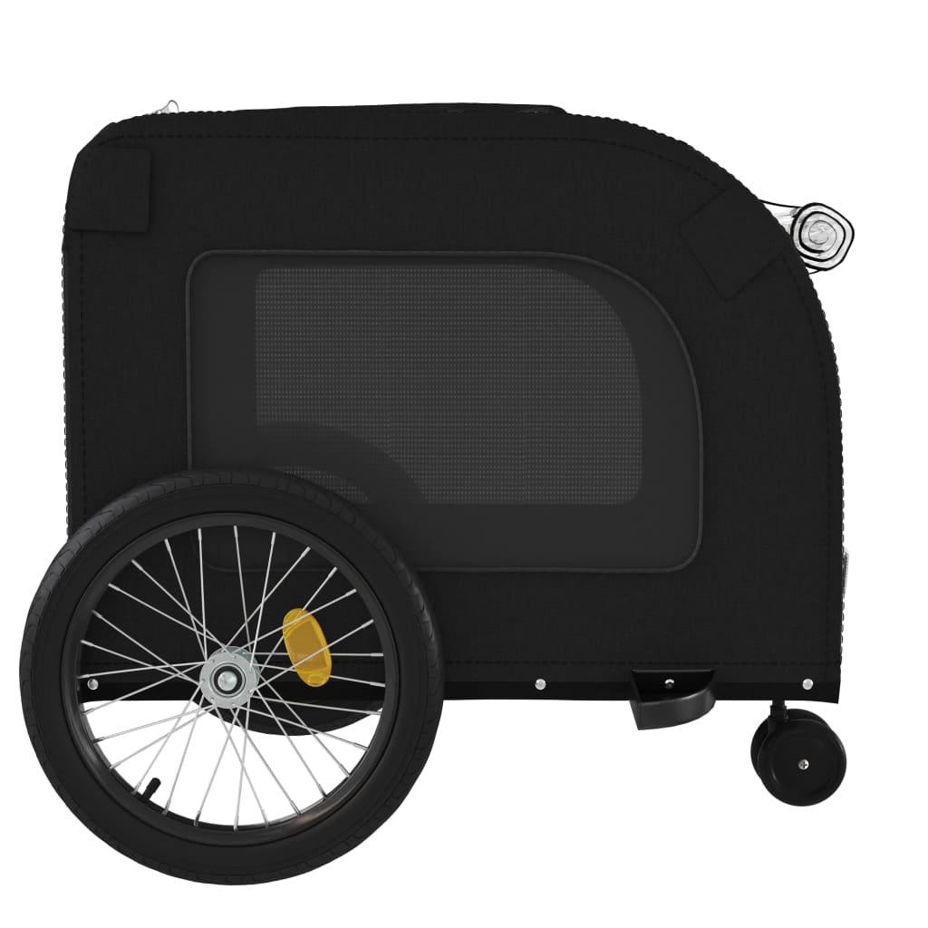8720845769482_g_en_hd_5 vidaXL Pet Bike Trailer Black Oxford Fabric and Iron - Image 7