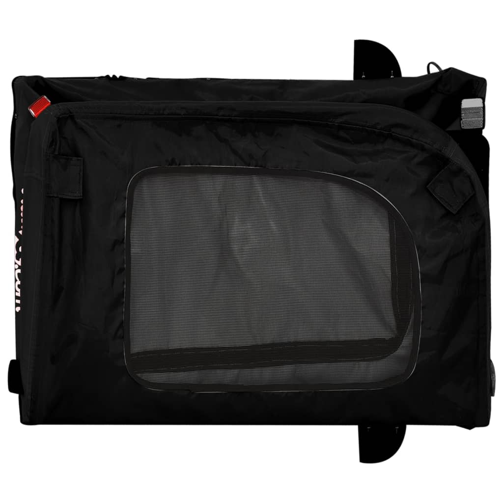 8720845769482_g_en_hd_7 vidaXL Pet Bike Trailer Black Oxford Fabric and Iron - Image 9