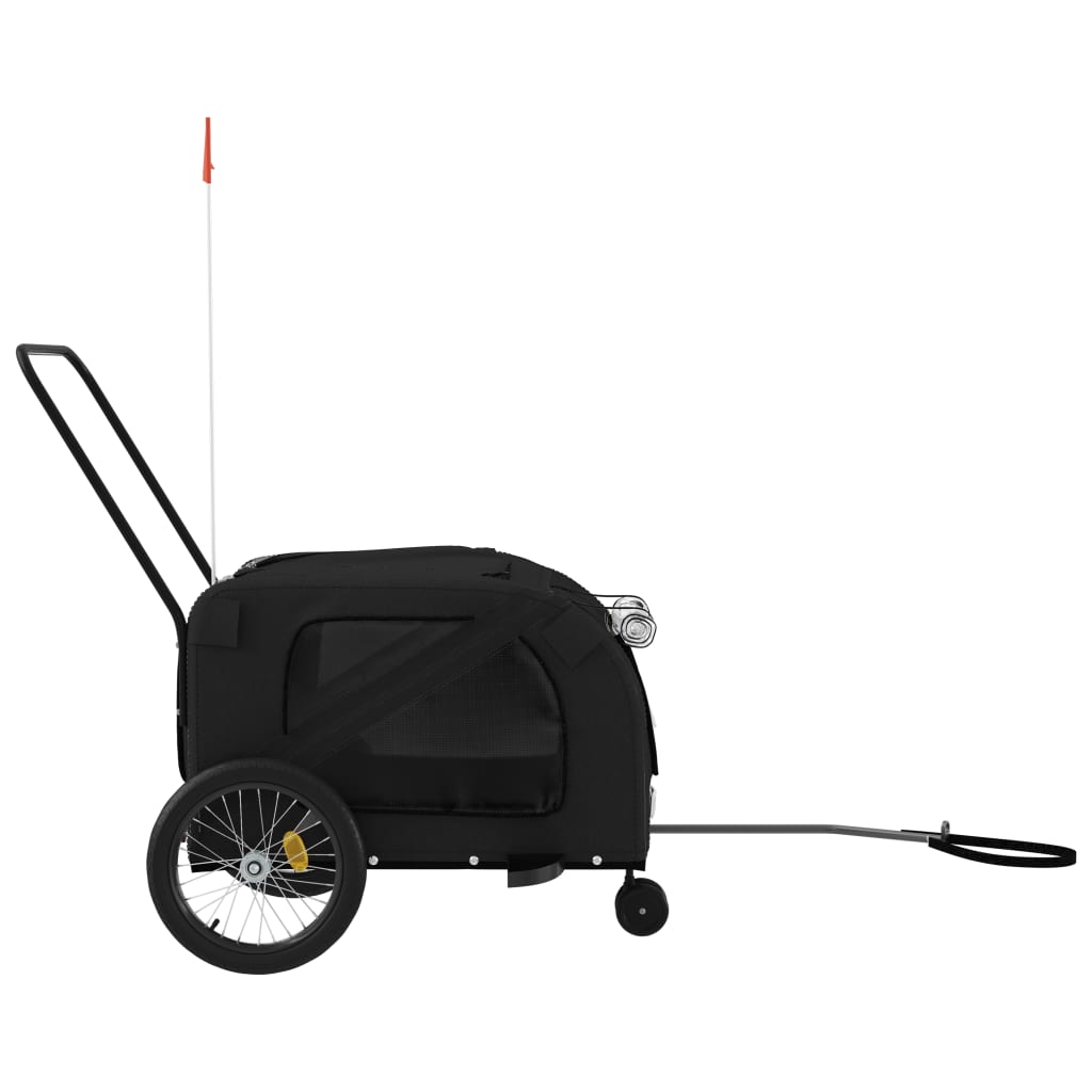 8720845769901_g_en_hd_4 vidaXL Pet Bike Trailer Black Oxford Fabric and Iron - Image 6