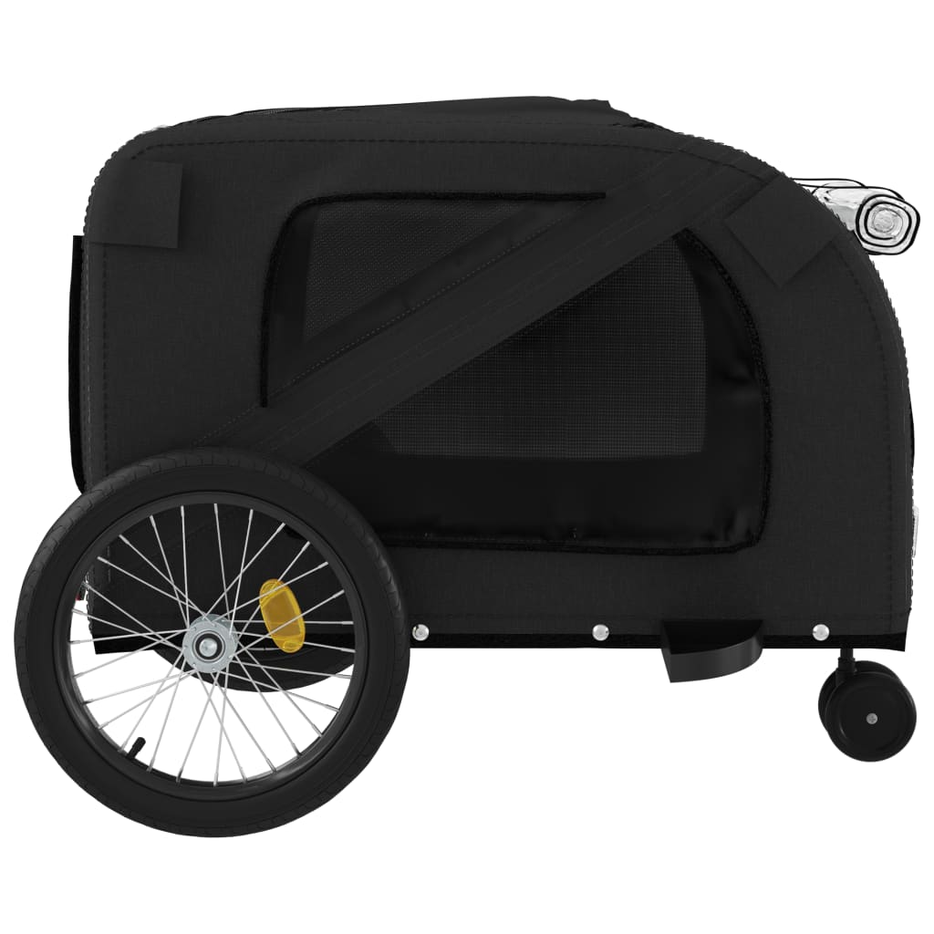 8720845769901_g_en_hd_5 vidaXL Pet Bike Trailer Black Oxford Fabric and Iron - Image 7