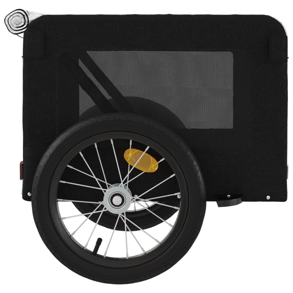 8720845770044_g_en_hd_6 vidaXL Pet Bike Trailer Black Oxford Fabric&Iron - Image 8