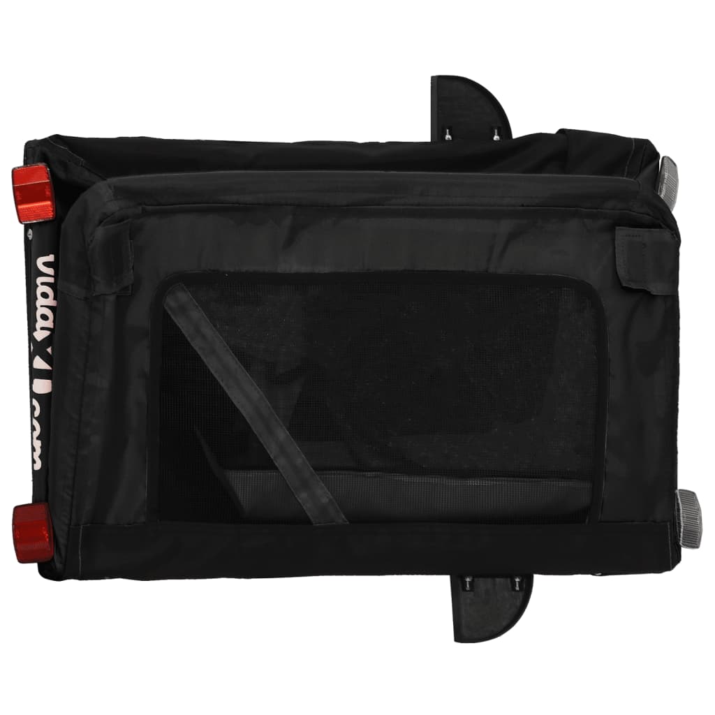 8720845770044_g_en_hd_8 vidaXL Pet Bike Trailer Black Oxford Fabric&Iron - Image 10