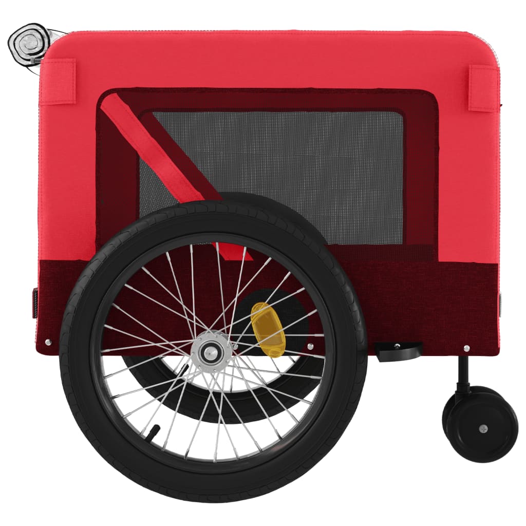 8720845770280_g_en_hd_6 vidaXL Pet Bike Trailer Red and Black Oxford Fabric and Iron - Image 8