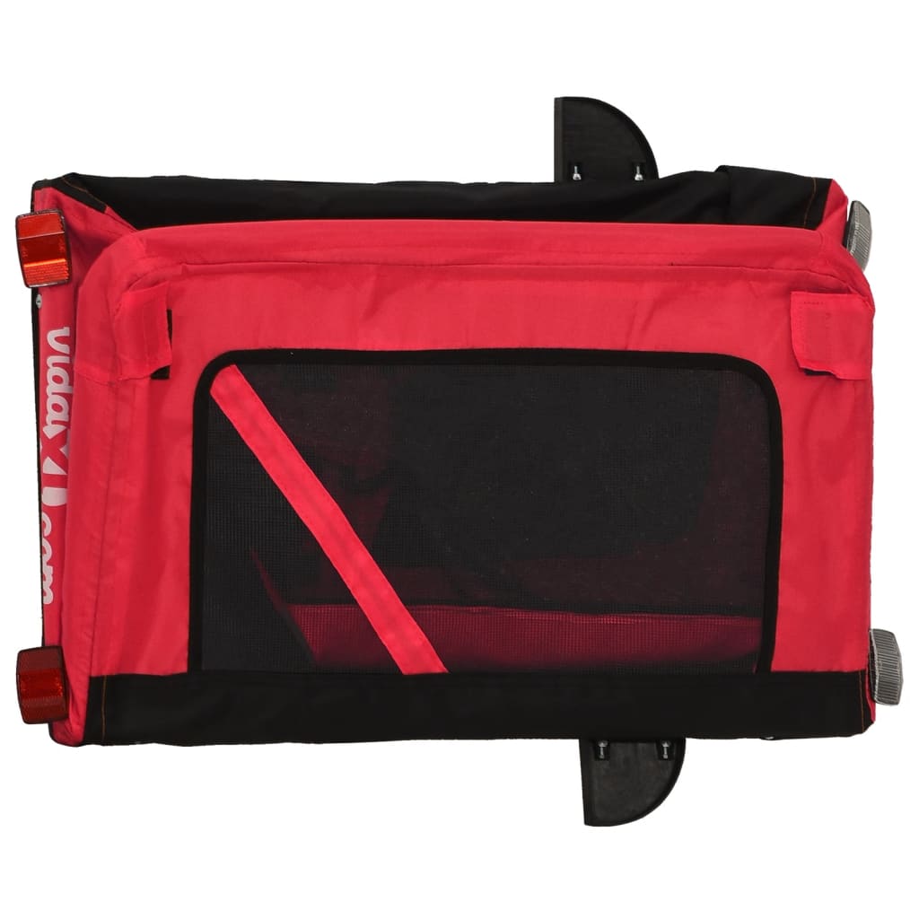 8720845770280_g_en_hd_8 vidaXL Pet Bike Trailer Red and Black Oxford Fabric and Iron - Image 10