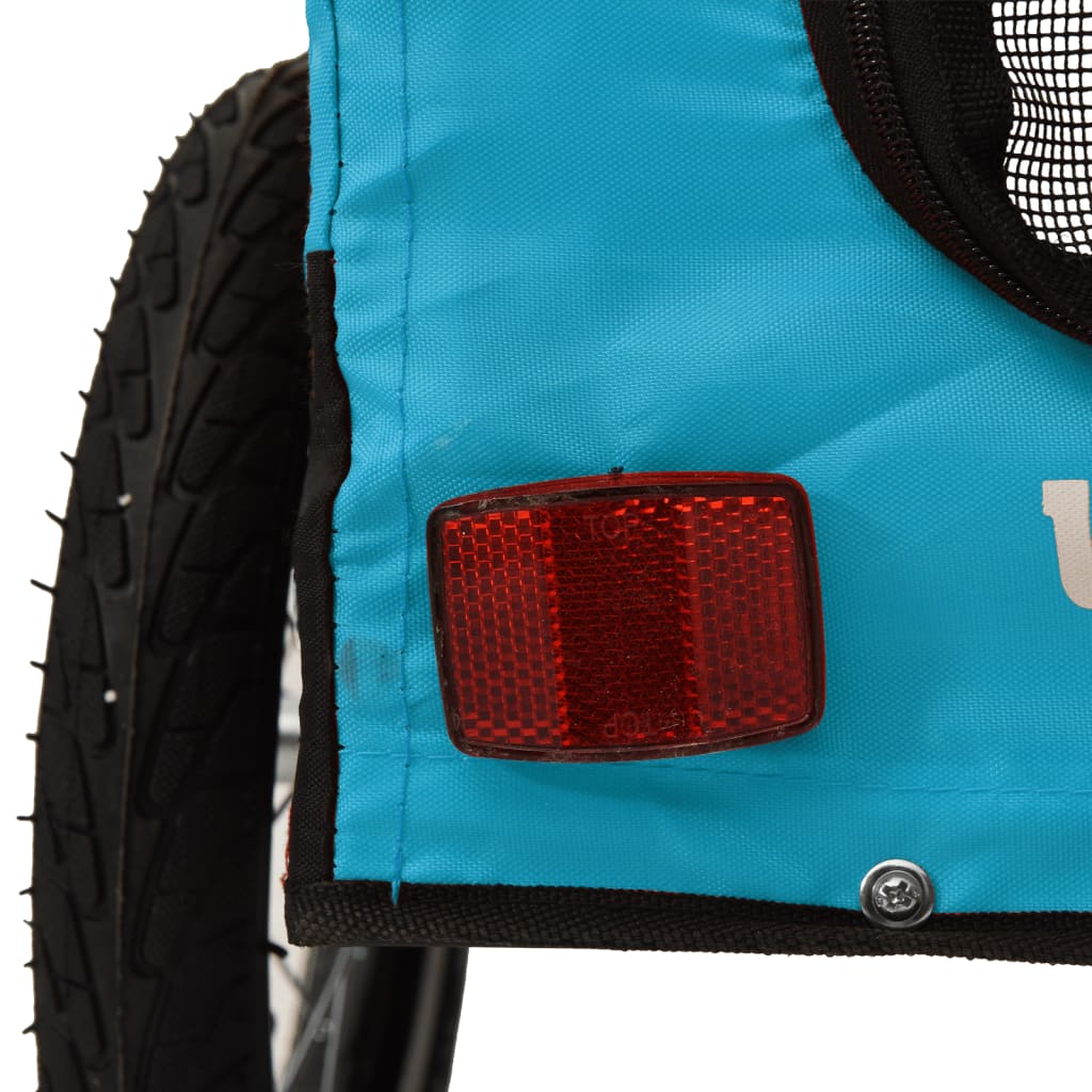 8720845770310_g_en_hd_9 vidaXL Pet Bike Trailer Blue and Black Oxford Fabric and Iron - Image 11