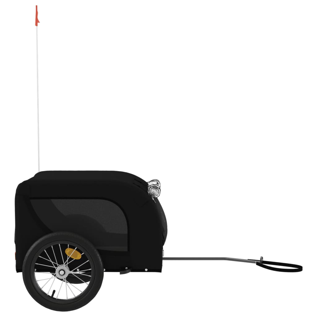 8720845770884_g_en_hd_3 vidaXL Pet Bike Trailer Black Oxford Fabric and Iron - Image 5
