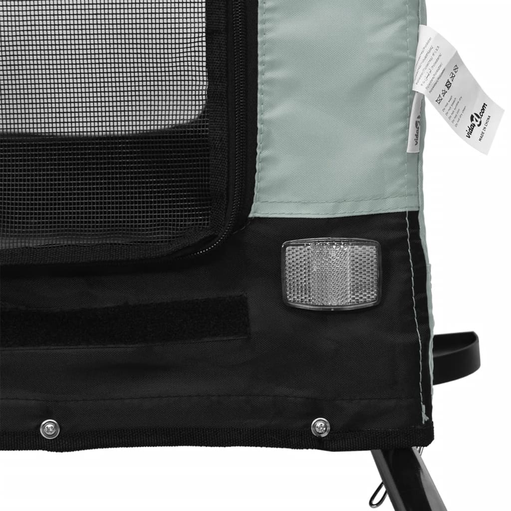 8720845770921_g_en_hd_7 vidaXL Pet Bike Trailer Grey and Black Oxford Fabric and Iron - Image 9