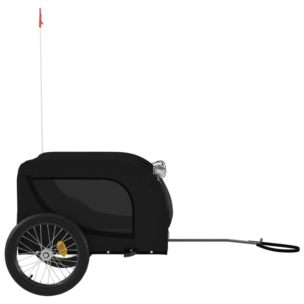 8720845770952_g_en_hd_3 vidaXL Pet Bike Trailer Black Oxford Fabric and Iron - Image 5